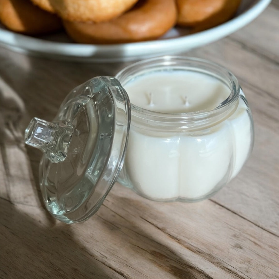 Pumpkin Apple Cider Donut 14oz Pumpkin Jar Candle