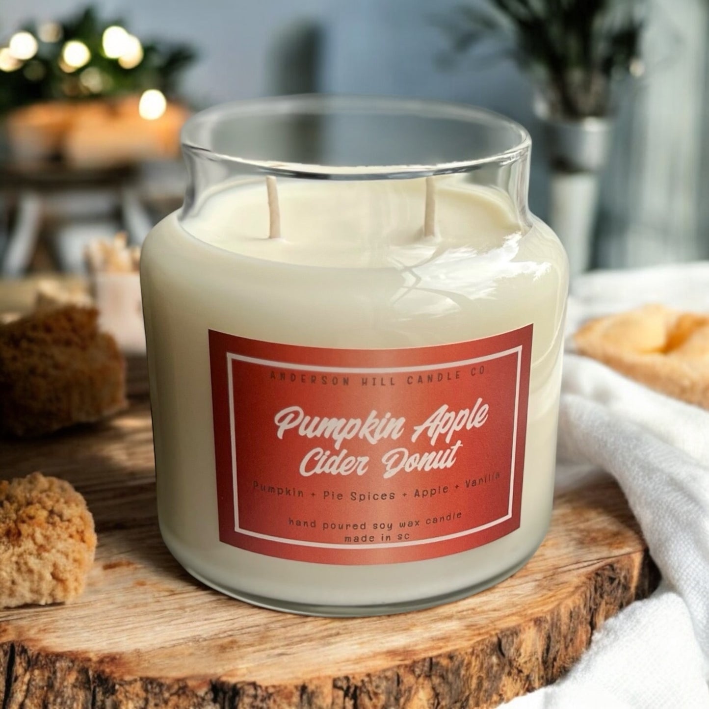 Pumpkin Apple Cider Donut 16oz Candle