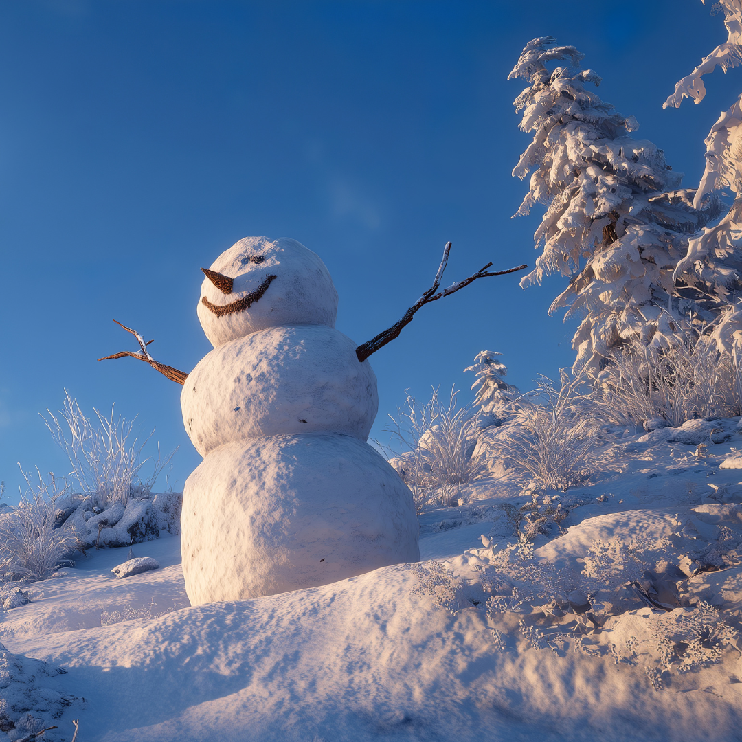 Coconut Snow . Christmas Tree Candle