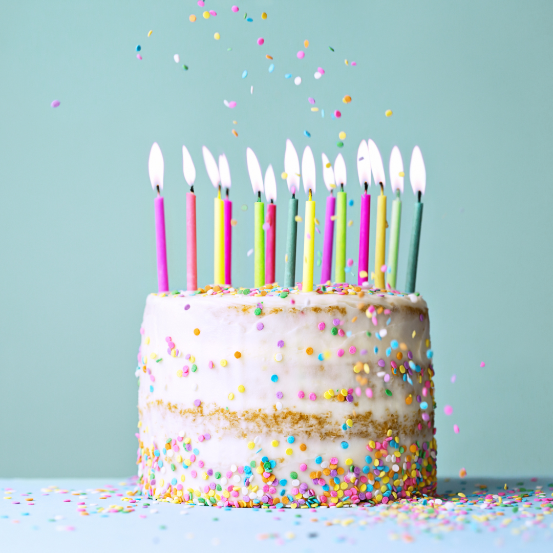 Birthday Cake 7oz Candle