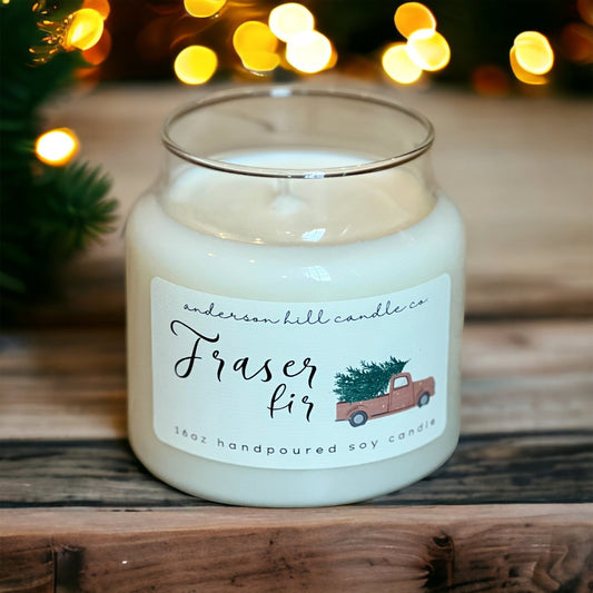 The Aromatic Fraser Fir Candle: A Natural Way to Create a Soothing Atmosphere - Anderson Hill Candle Co.