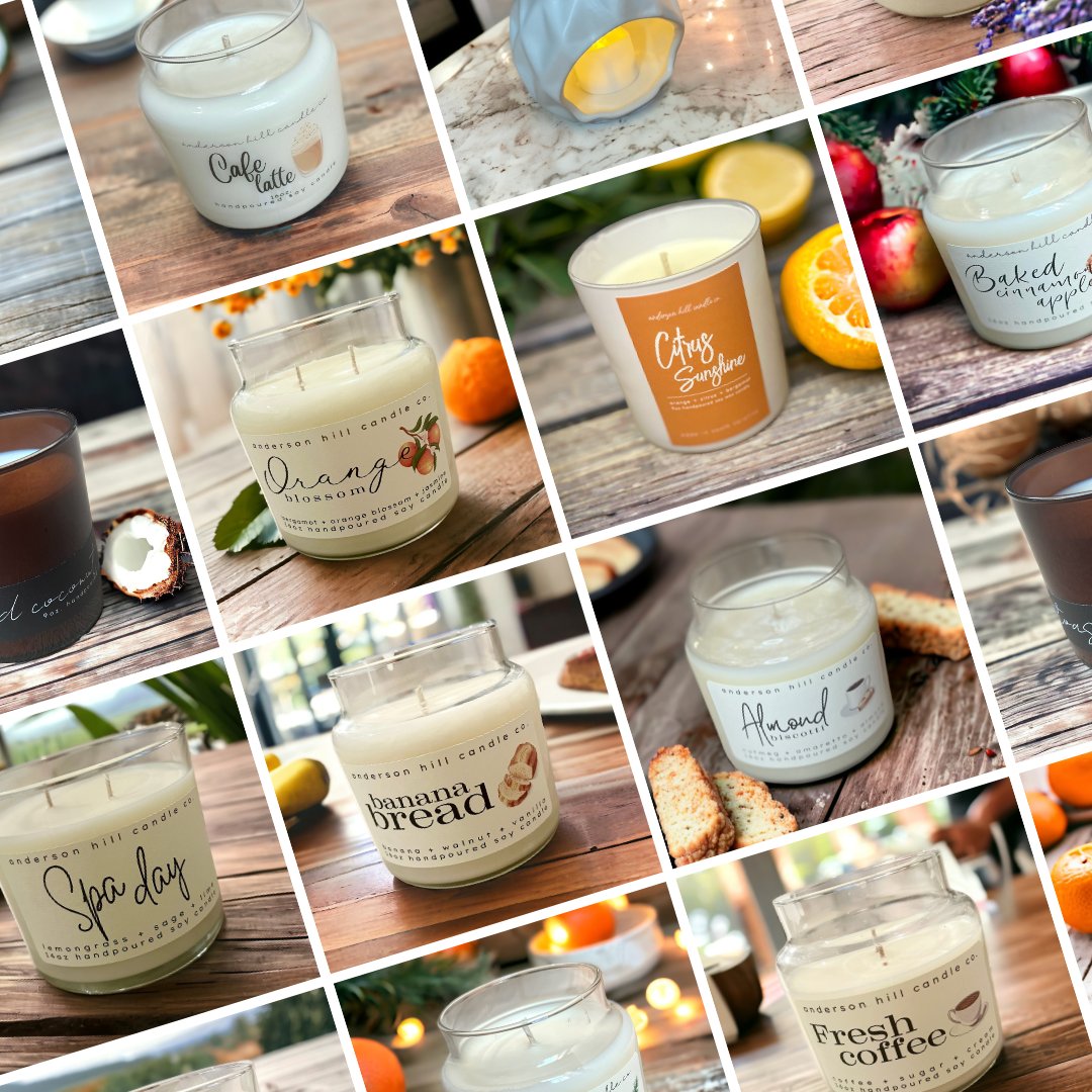 Soy Candles - Anderson Hill Candle Co.