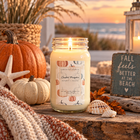 Coastal Pumpkin 14oz Candle