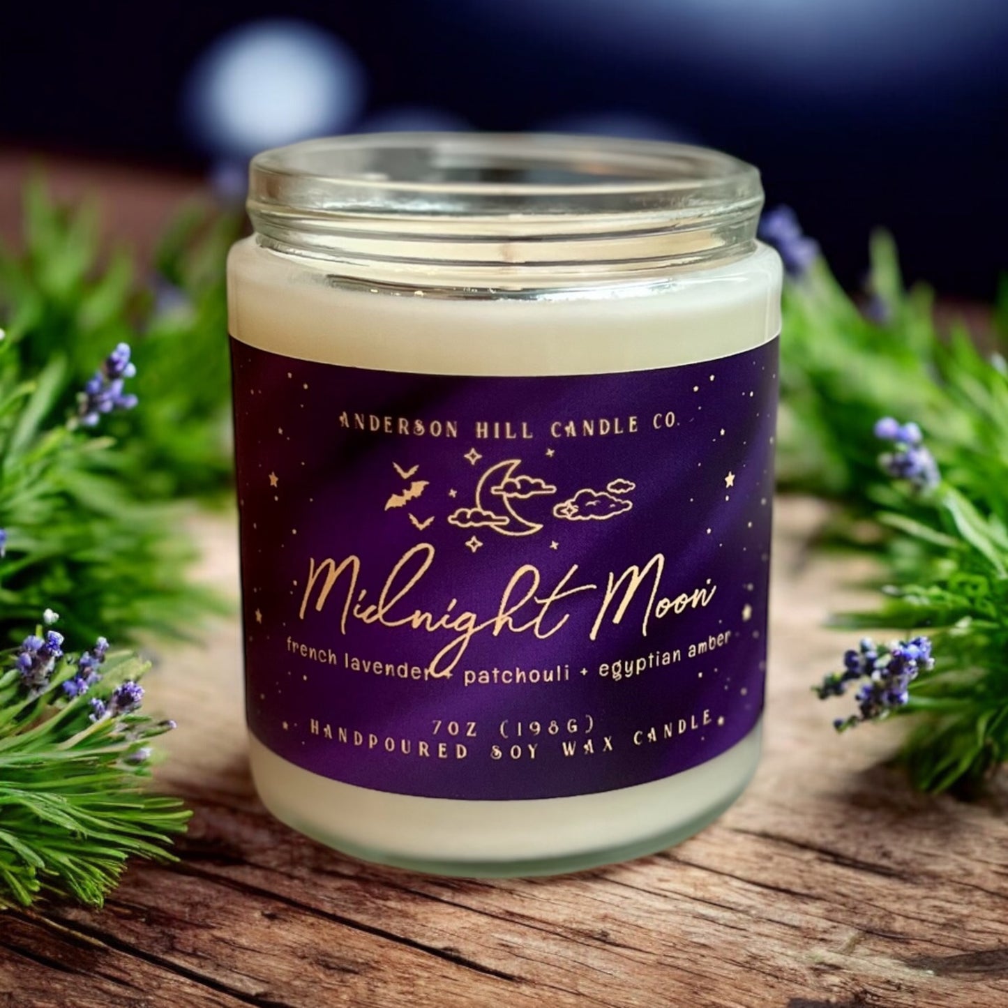 Midnight Moon Soy Candle