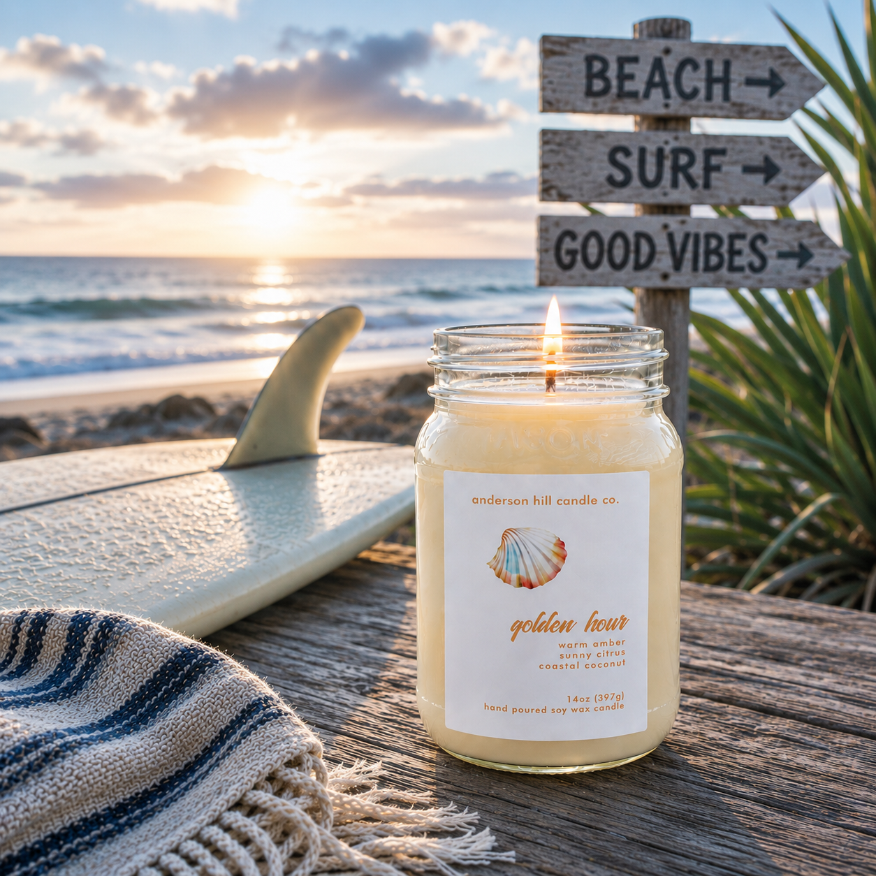 Golden Hour 16oz Candle