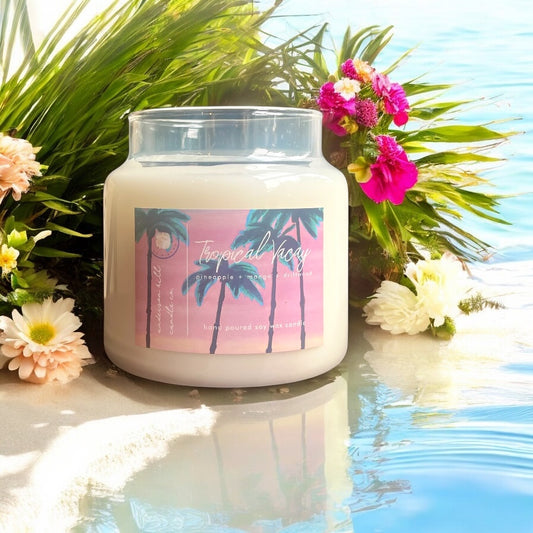 Tropical Vacay 16oz Soy Candle