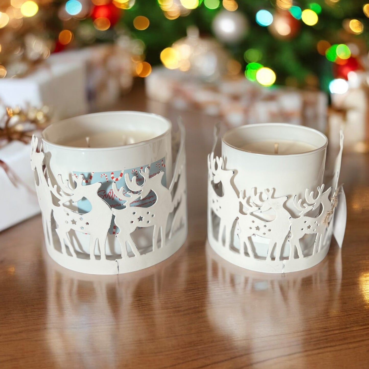 Christmas Candle Holders