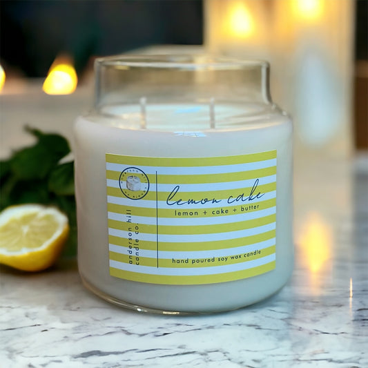 Lemon Cake Soy Candle RESTOCKING JANUARY