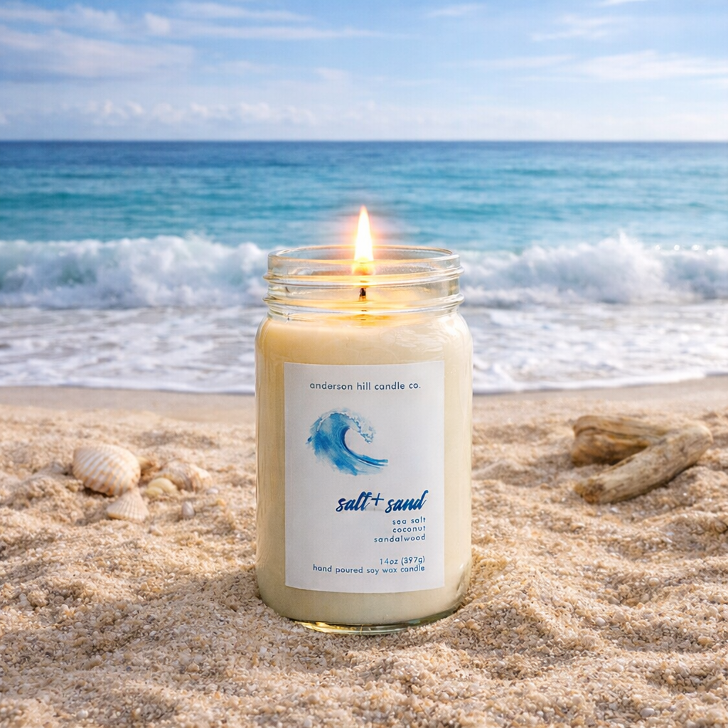 Salt + Sand 14oz Candle
