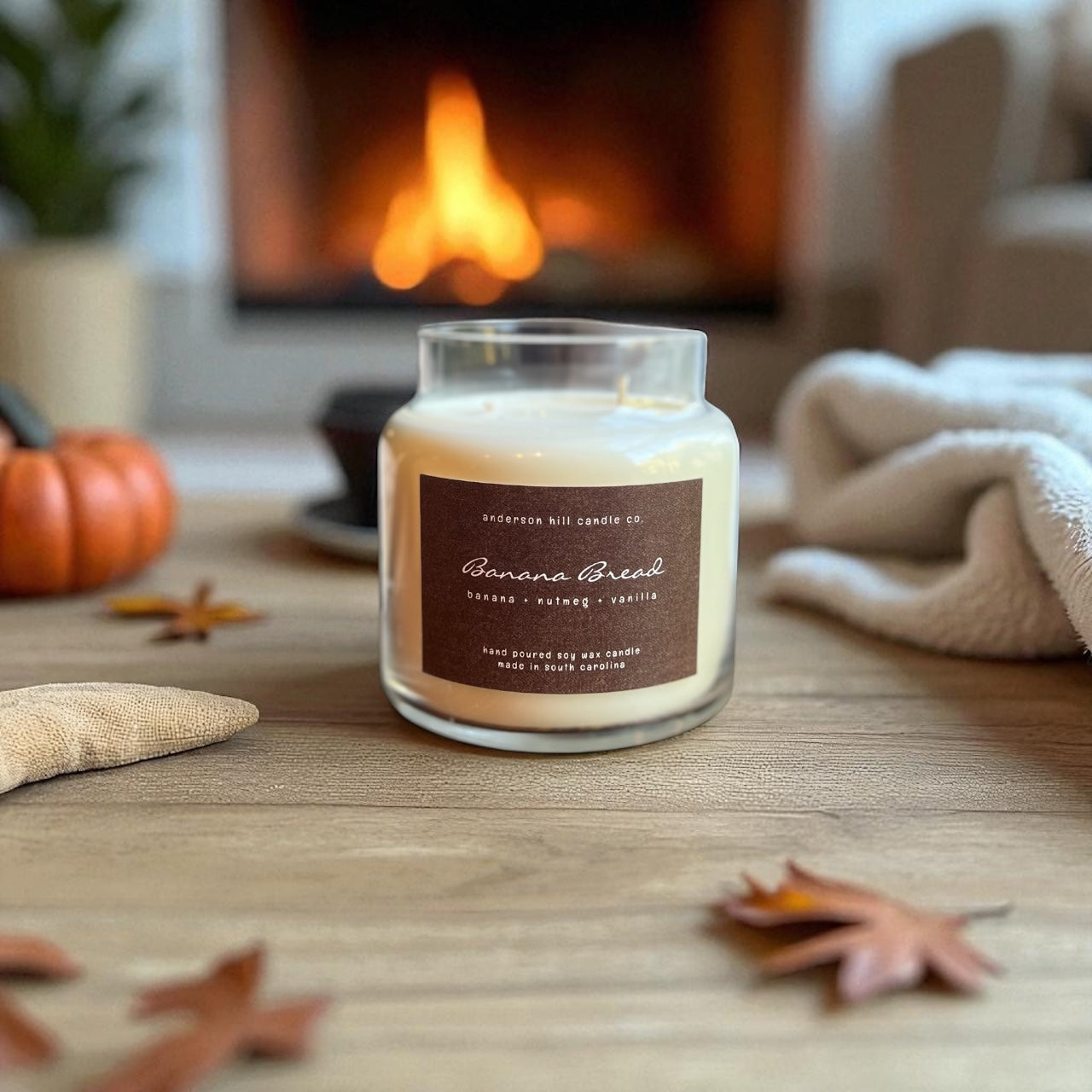 Banana Bread 16oz Candle