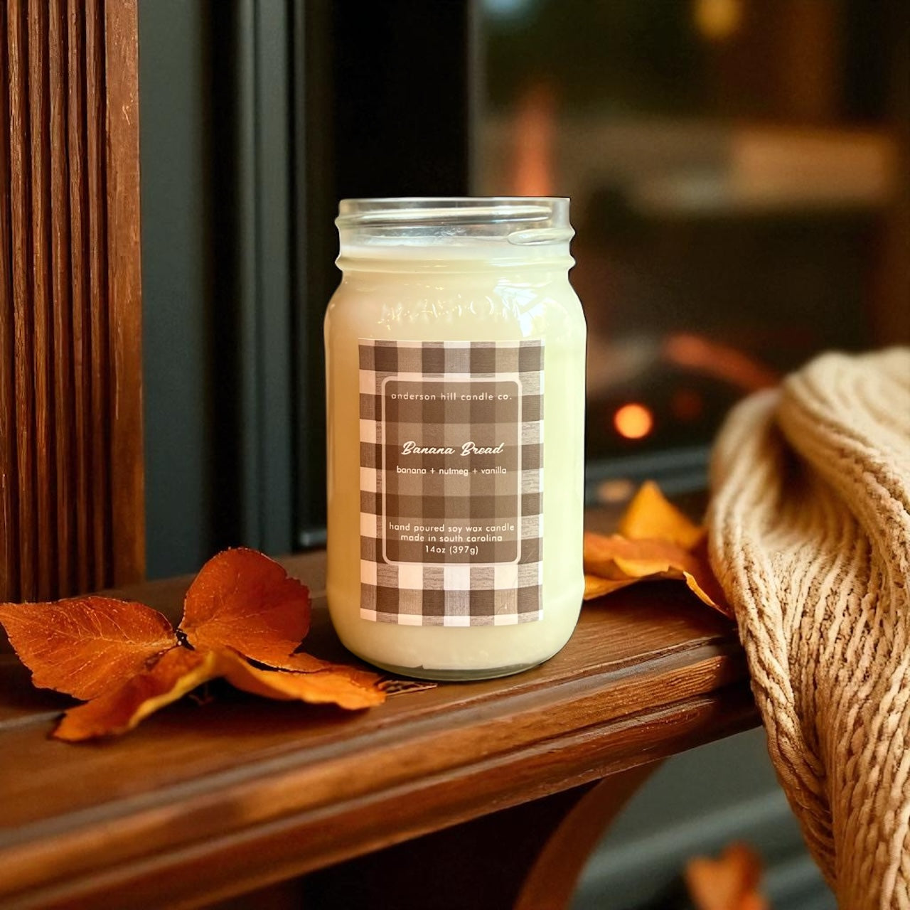 Banana Bread 14oz Candle