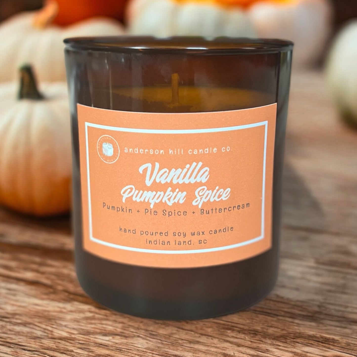 Vanilla Pumpkin Spice Pumpkin Jar Candle