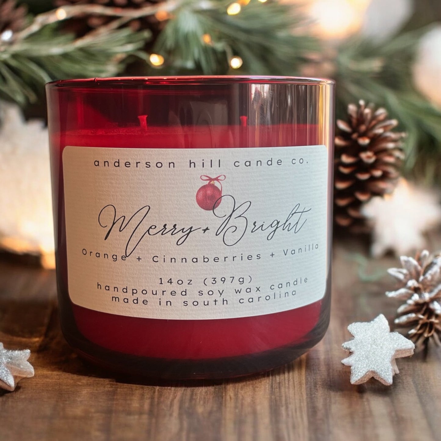 Merry & Bright Soy Candle