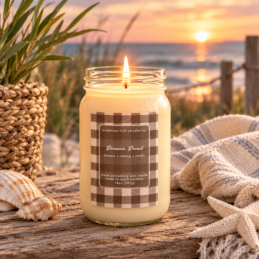 Banana Bread 14oz Candle