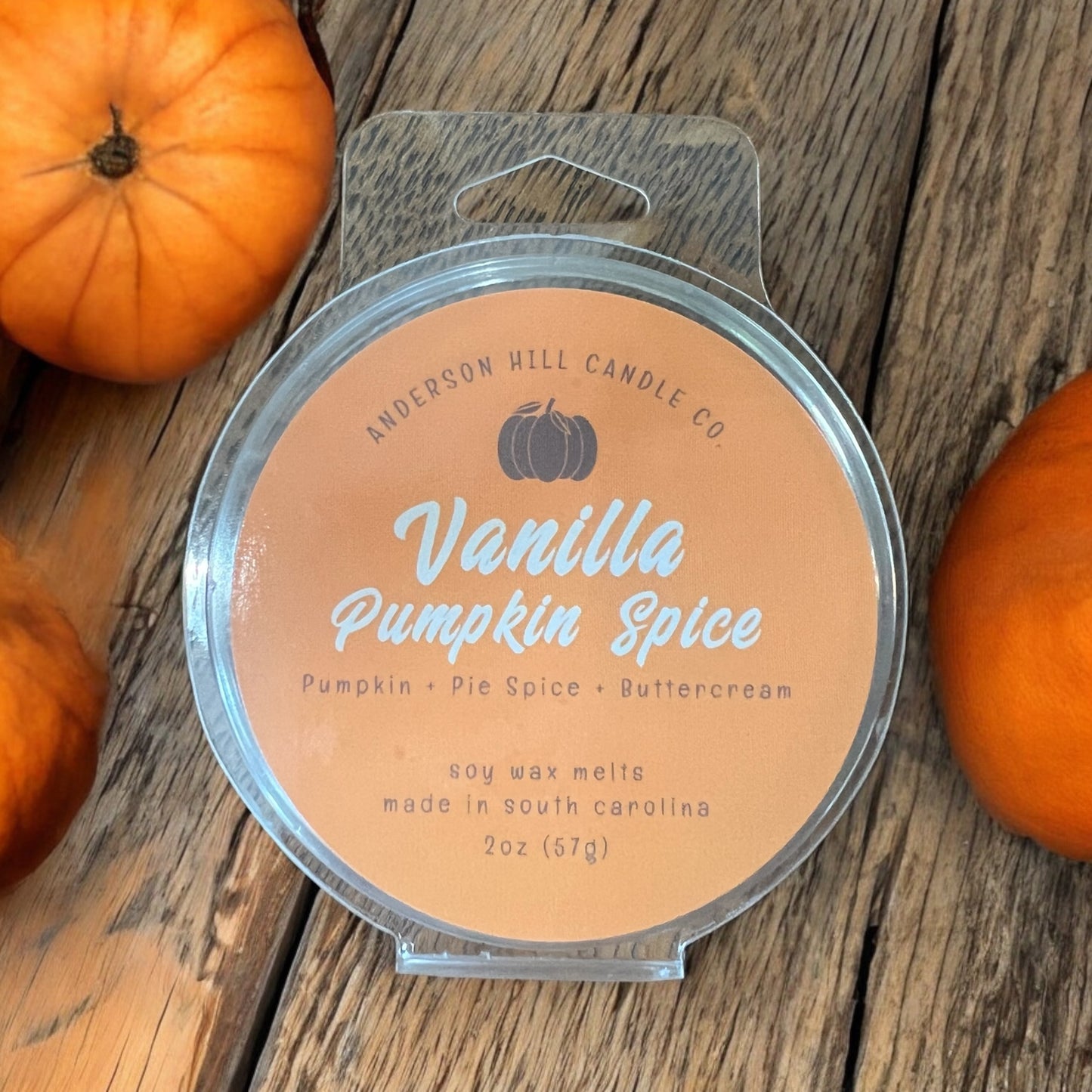 Vanilla Pumpkin Spice Soy Wax Melts