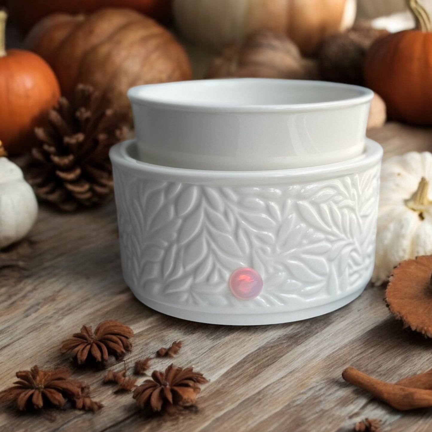 Electric Wax Warmer - White