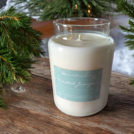 Frosted Juniper 22oz Candle