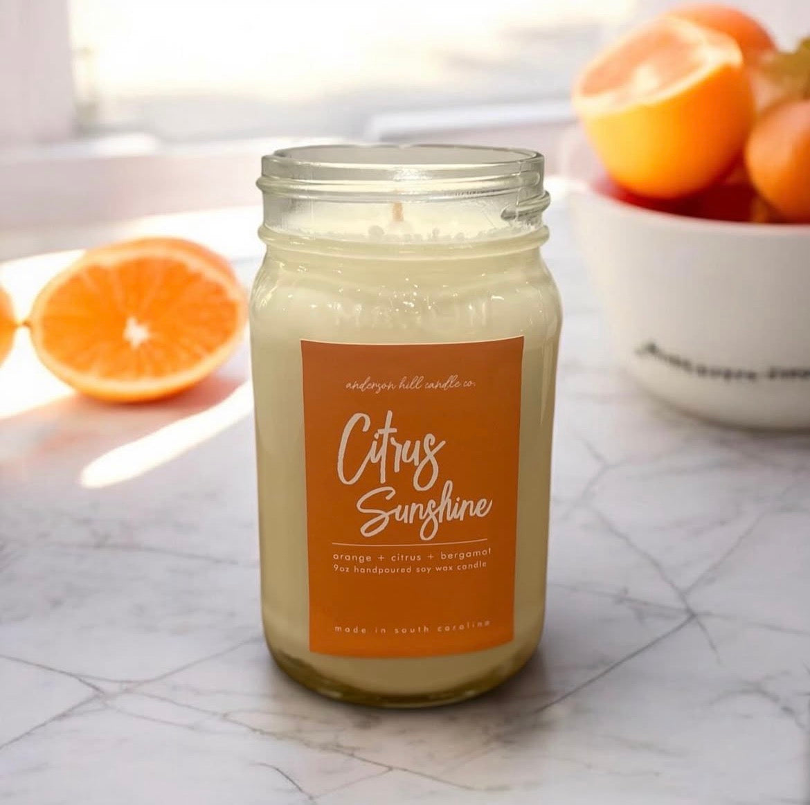 Citrus Sunshine 14oz Candle AVAILABLE 3/8