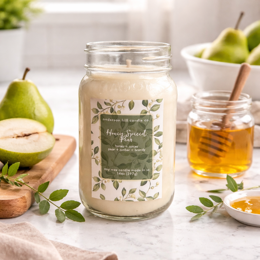 Honey Spiced Pear 14oz Candle