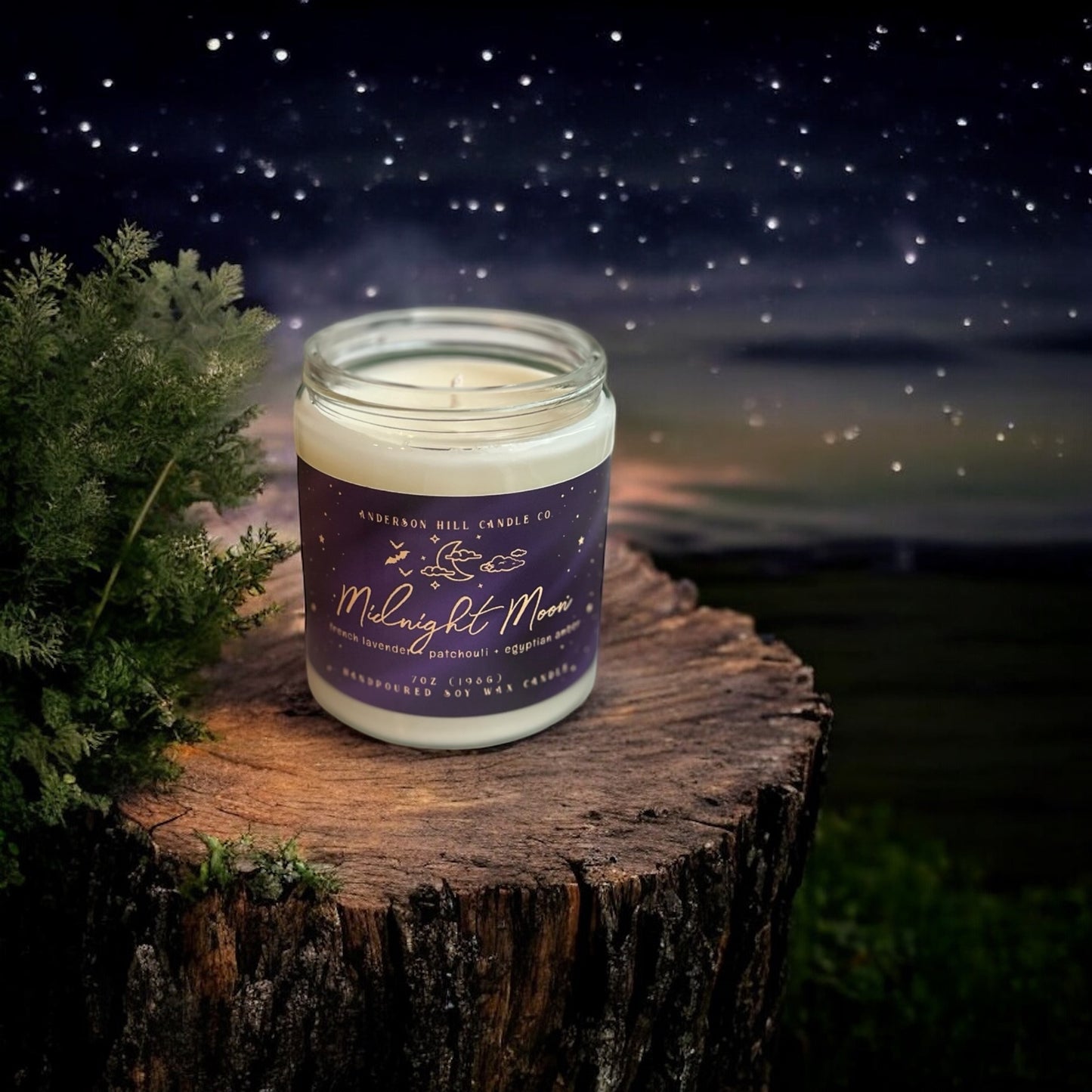 Midnight Moon Soy Candle