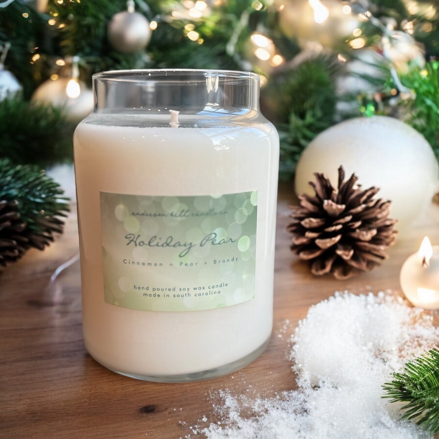 Holiday Pear Soy Candle