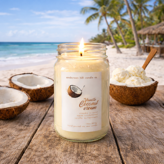 Vanilla Coconut Cream 14oz Candle