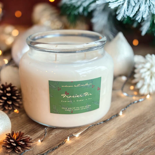 Fraser Fir Large 48oz 4-wick Apothecary Candle