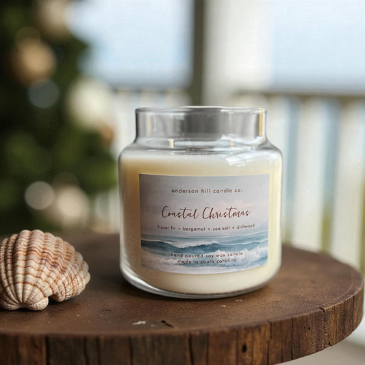 Coastal Christmas 16oz Candle