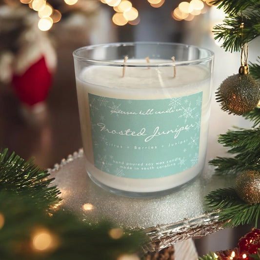 Frosted Juniper Soy Candle