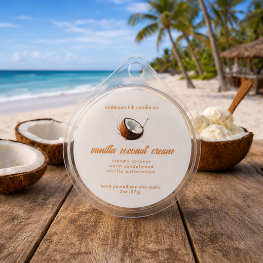 Vanilla Coconut Cream Wax Melts