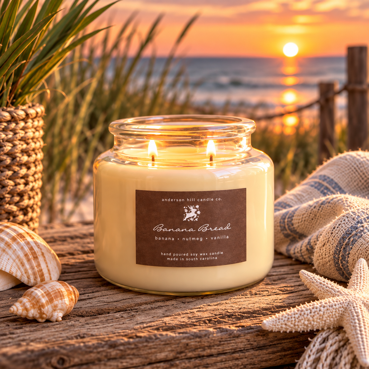Banana Bread 48oz Candle