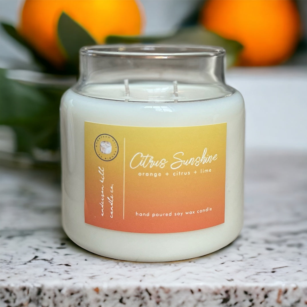 Citrus Sunshine Soy Candle