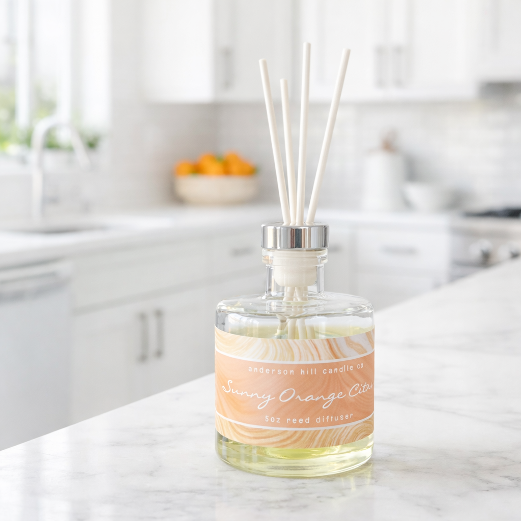 Sunny Orange Citrus Reed Diffuser – 5 oz