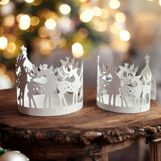 Christmas Candle Holders