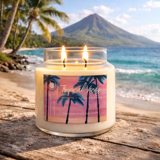Tropical Vacay 16oz Soy Candle
