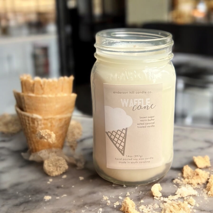 Waffle Cone 14oz Candle