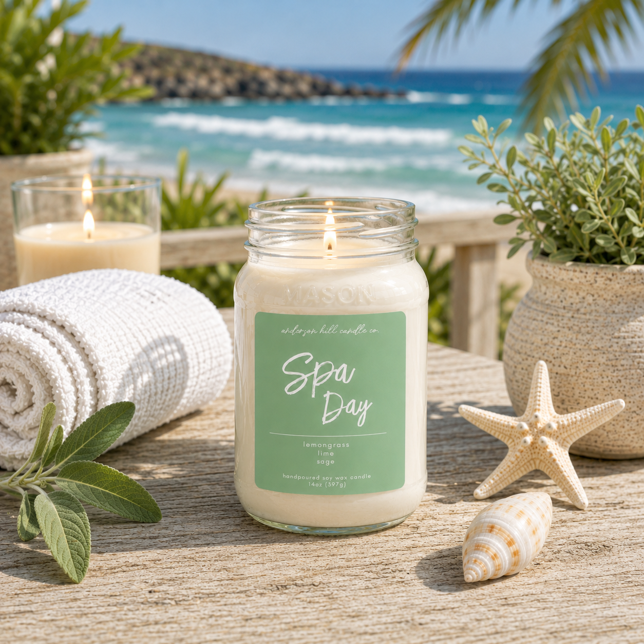 Spa Day 14oz Candle