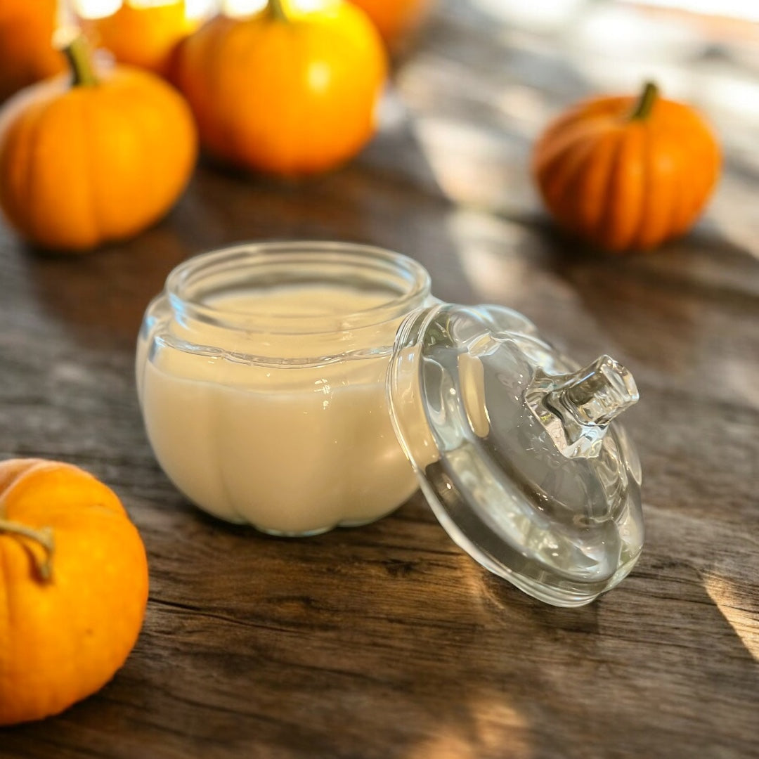 Vanilla Pumpkin Spice Pumpkin Jar Candle