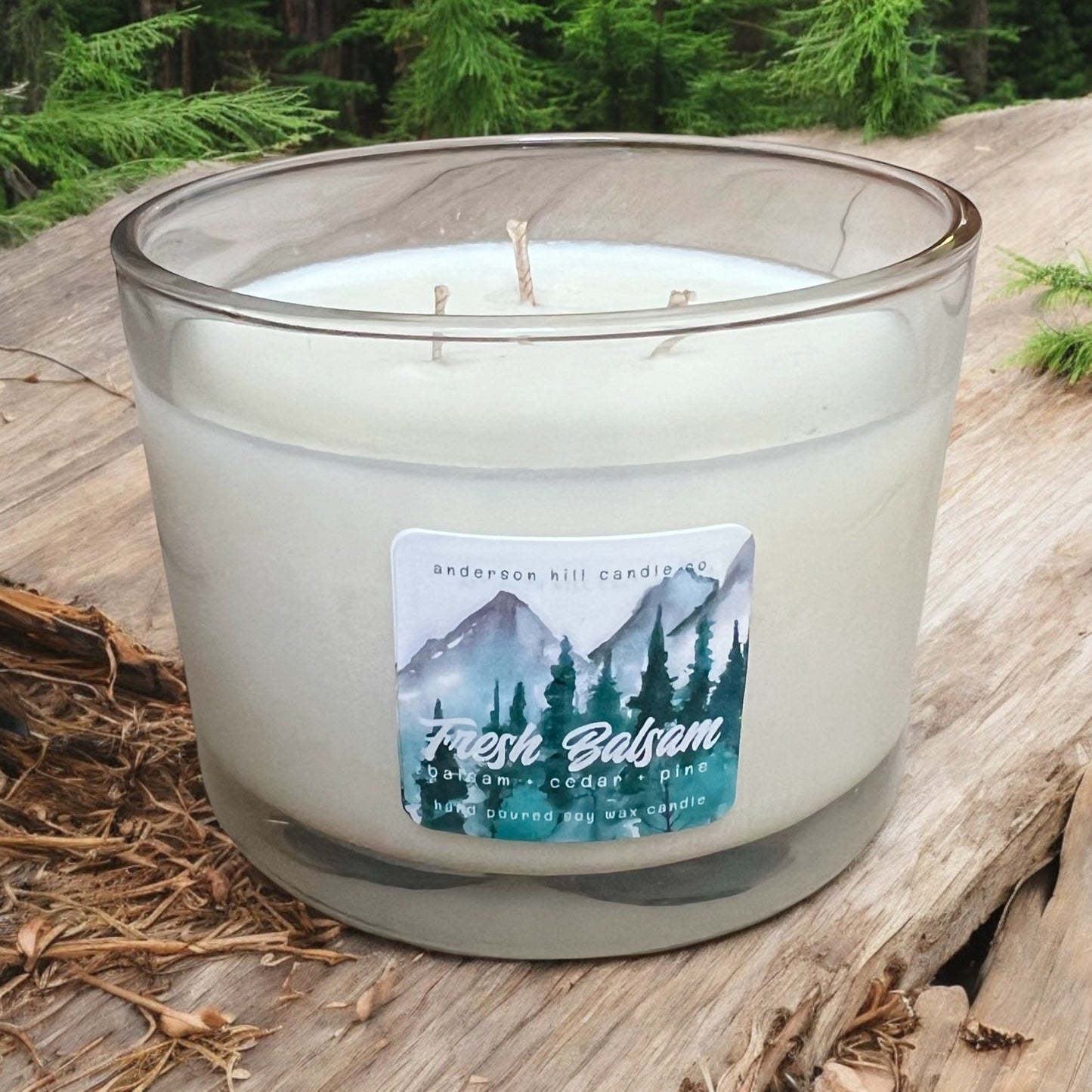 Fresh Balsam 3-wick Candle