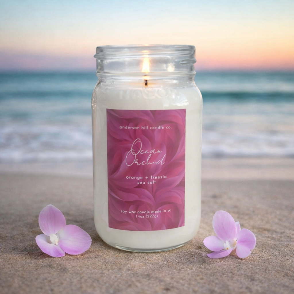 Ocean Orchid 14oz Candle