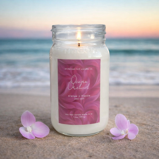 Ocean Orchid 14oz Candle