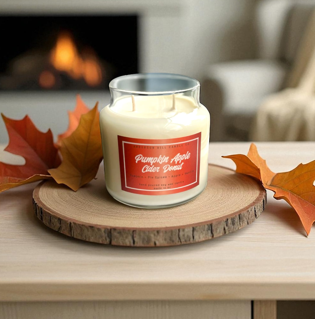 Pumpkin Apple Cider Donut 16oz Candle