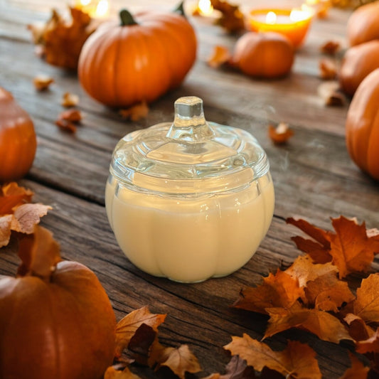 Vanilla Pumpkin Spice Pumpkin Jar Candle