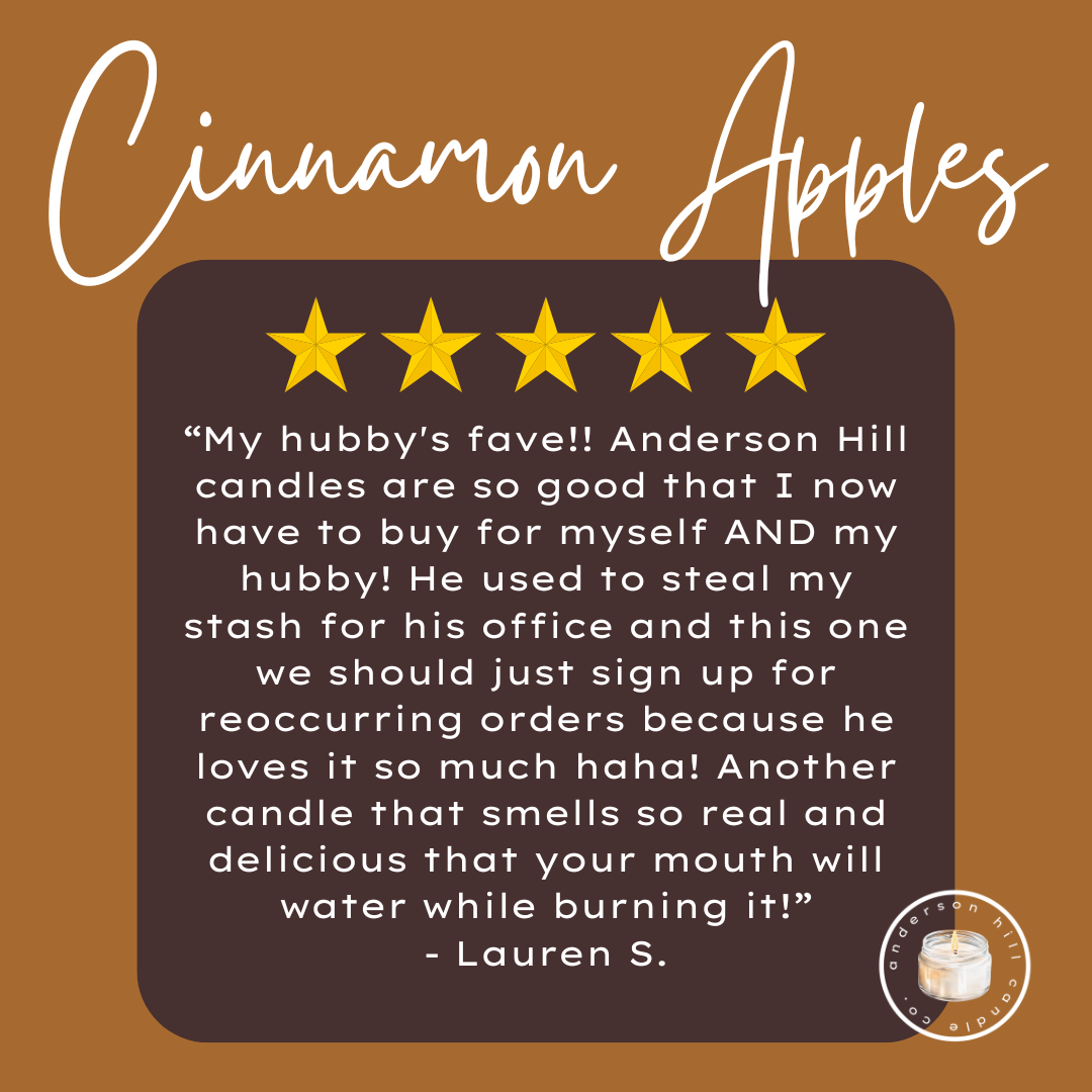 Cinnamon Apples Soy Candle