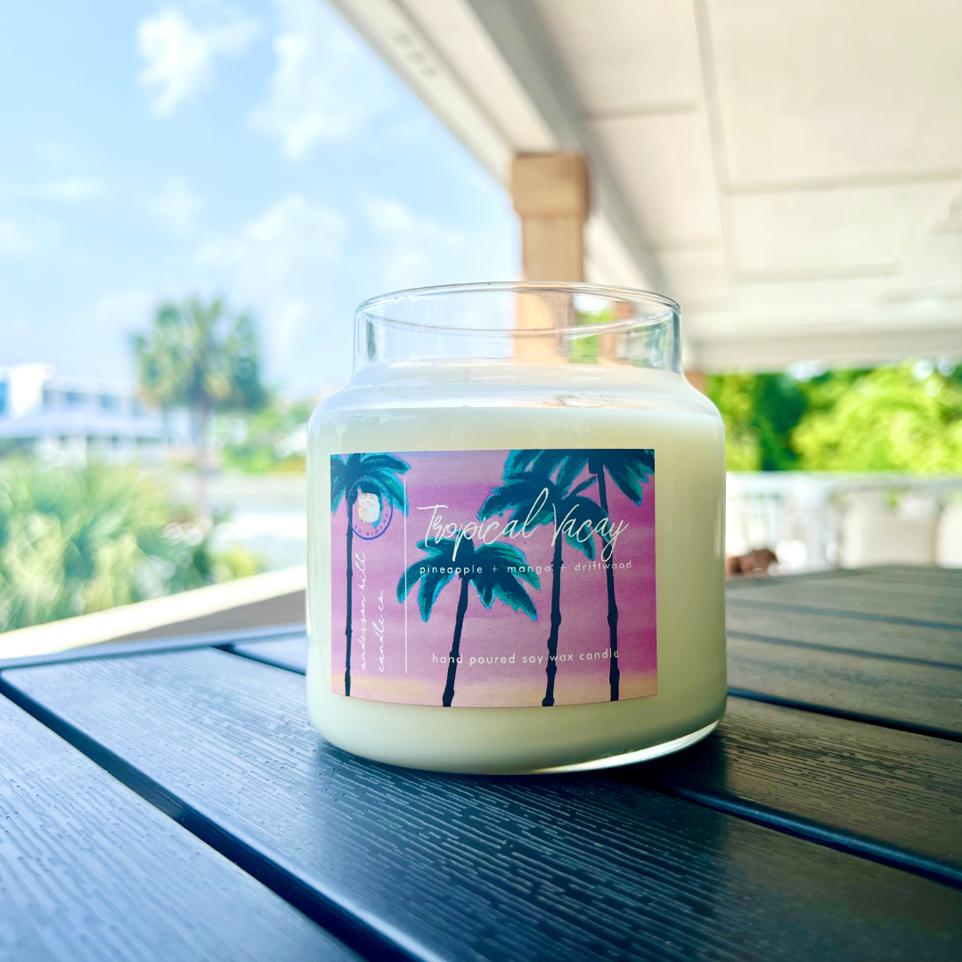 Tropical Vacay 16oz Soy Candle