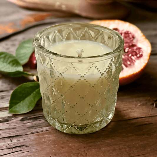 Grapefruit Juice Soy Candle - Anderson Hill Candle Co.