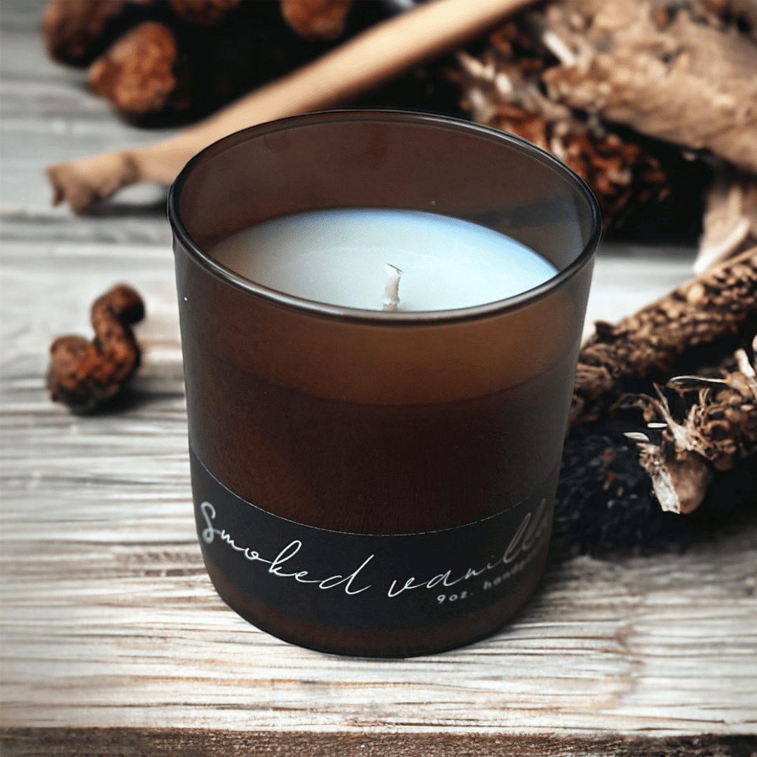 Smoked Vanilla Soy Candle - Anderson Hill Candle Co.